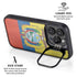 Ecuador Flag Distressed iPhone 16 Pro Kickstand Case
